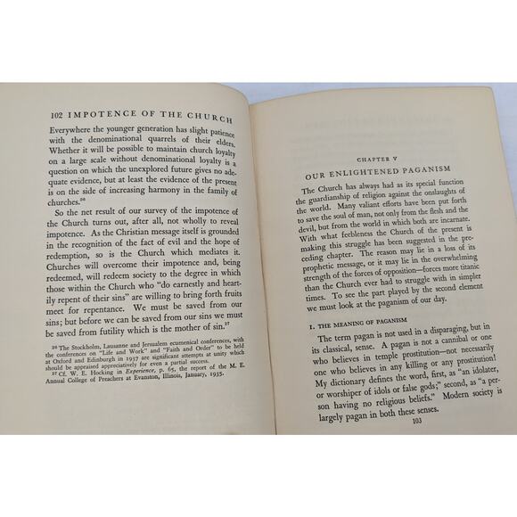 The Resources Of Religion By Georgia Harkness Methodist Theologian Vintage 1936 - Picture 10 of 16